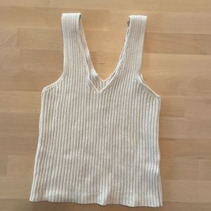 Brandi Melvile ribbed crop tank